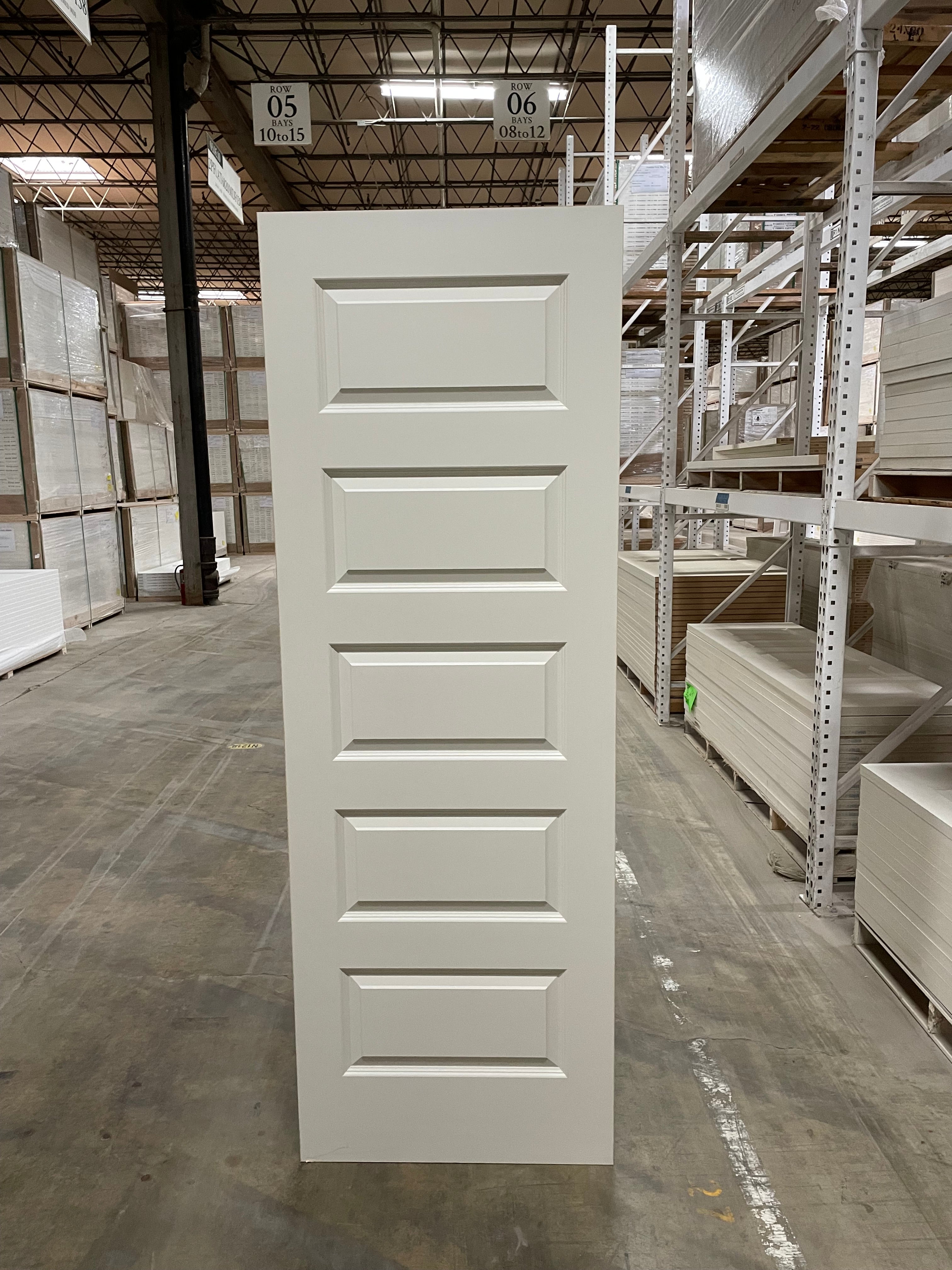5 Panel Rockport Primed Slab 6'8" (80") 1-3/8