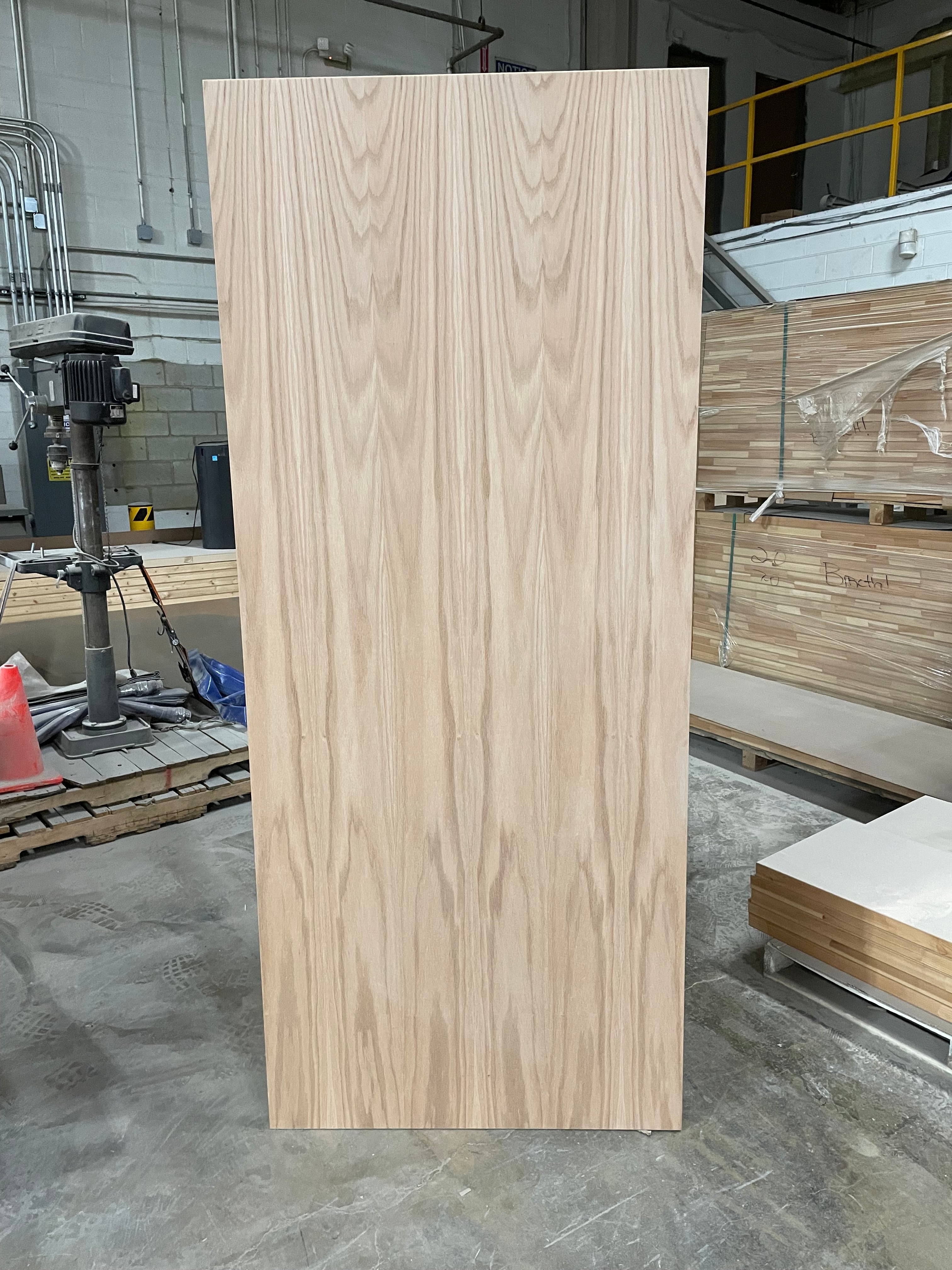 Flush Oak Solid Core 1-3/4" thick