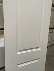 2 Panel Arch Caiman Primed Slab Solid Core 8'0" (96")  1-3/4