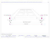 2 Panel Shaker Primed Slab 7'0" (84") 1-3/8