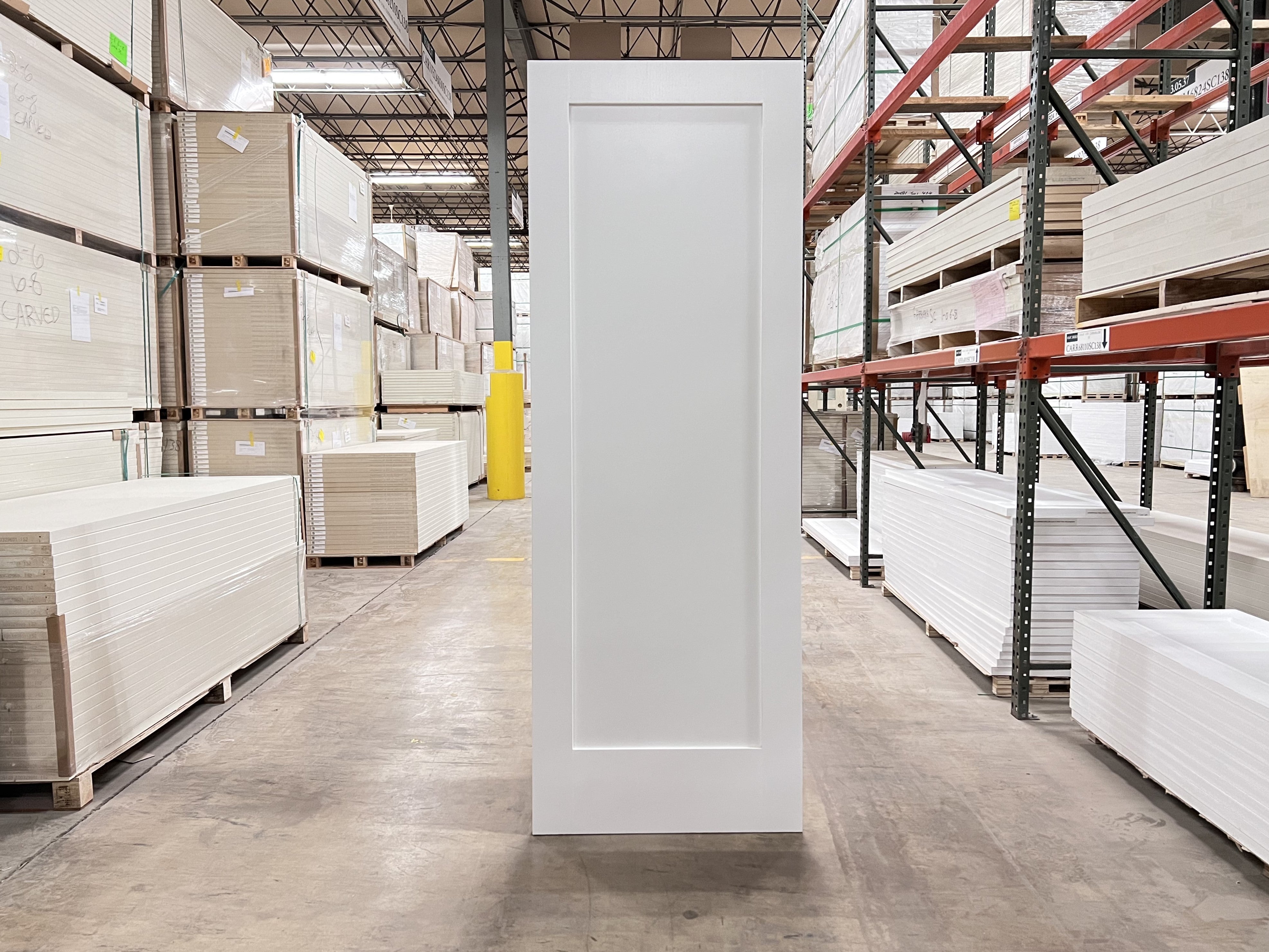 1 Panel Shaker Primed Slab 7'0" (84") 1-3/8