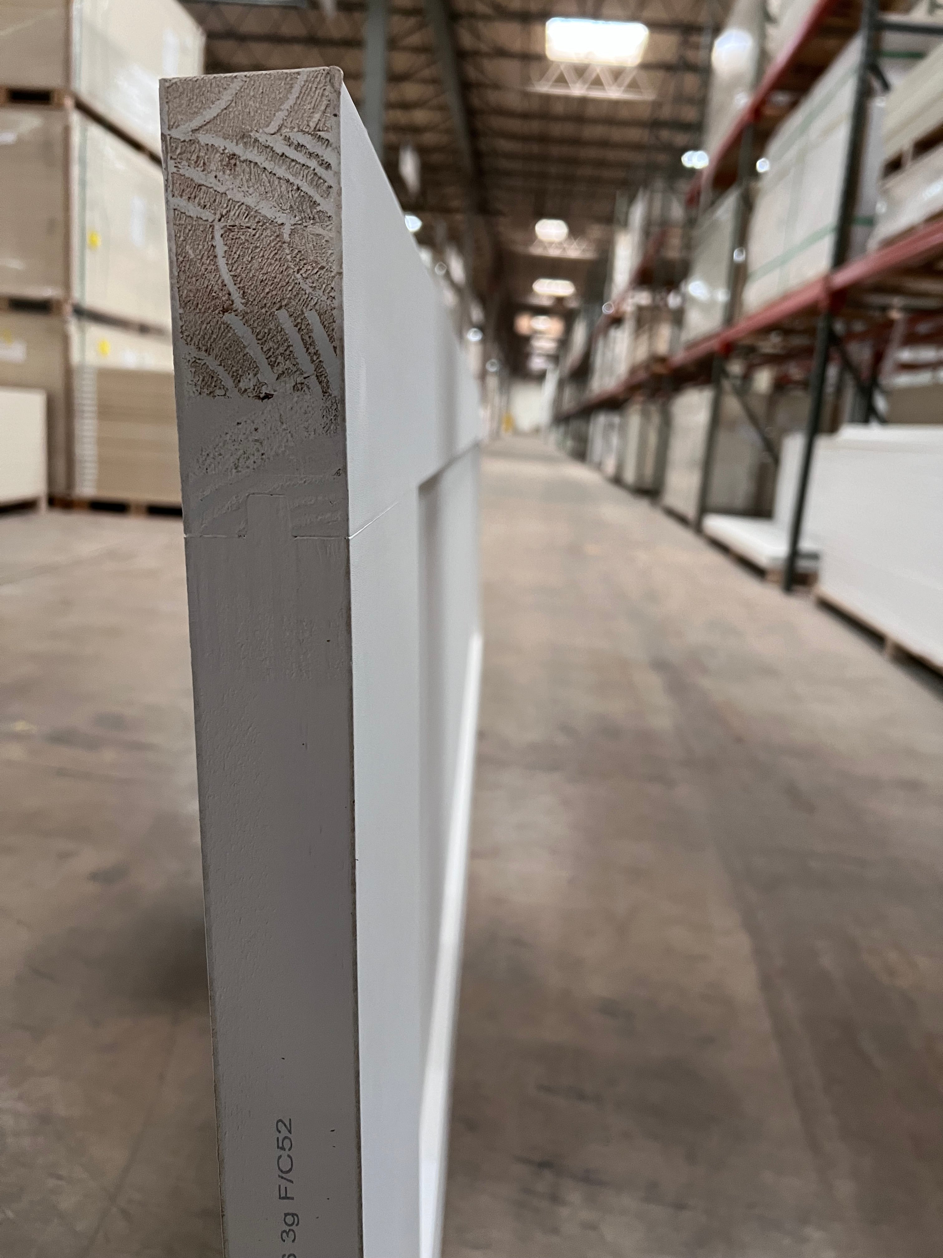 2 Panel Shaker Primed Slab 7'0" (84") 1-3/8