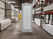 1 Lite White Laminate Shaker Primed Slab 6'8" (80") 1-3/8