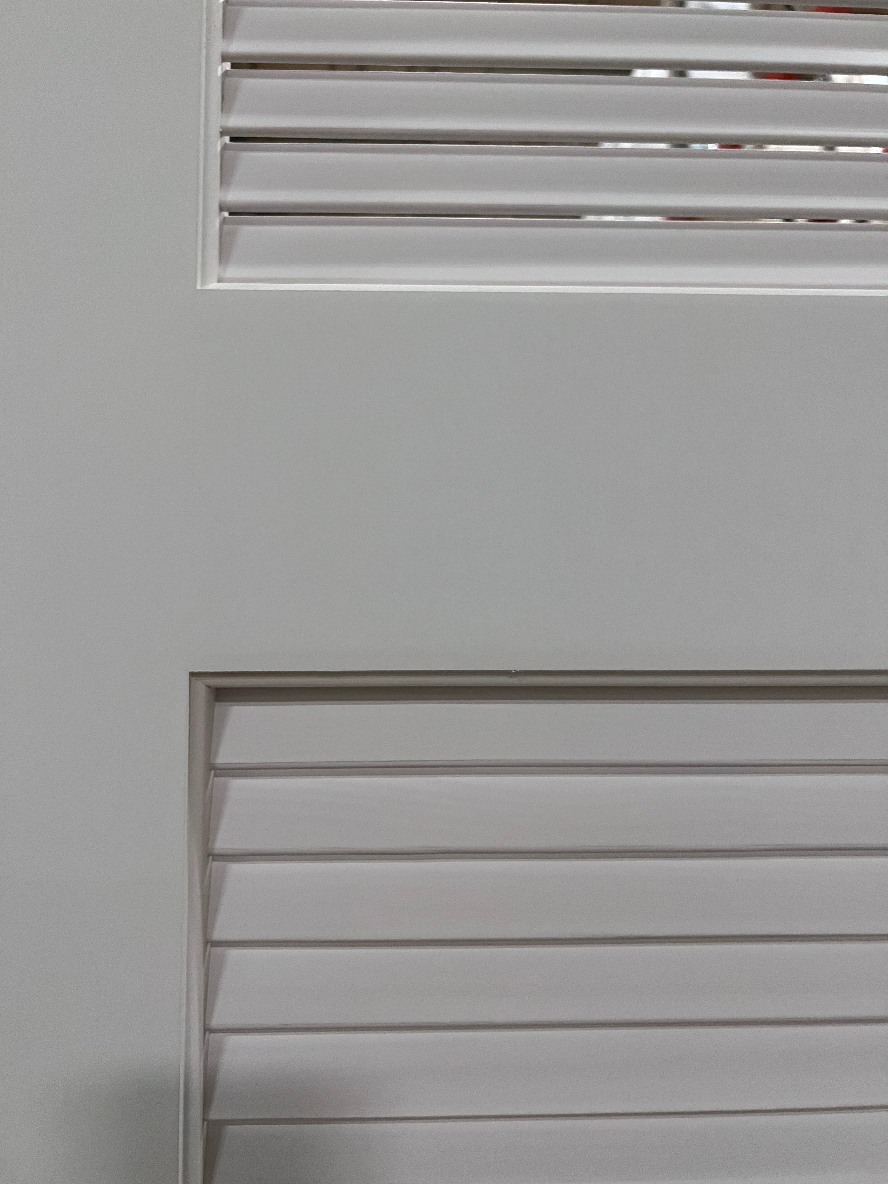 Louver Primed Slab 7'0" (84") 1-3/8